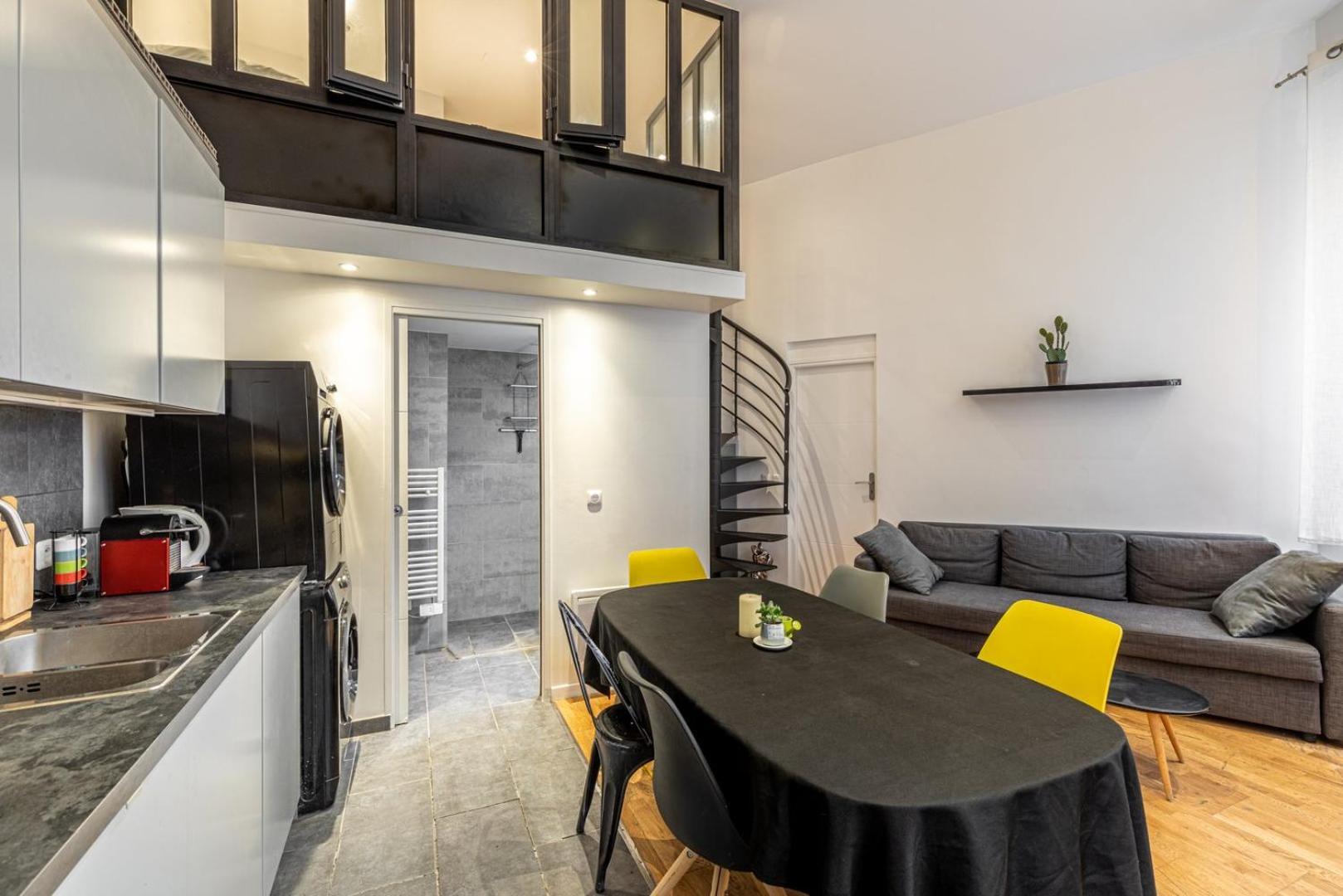 דירות פריז Guestready - Modern Duplex In Bourse - Sentier מראה חיצוני תמונה